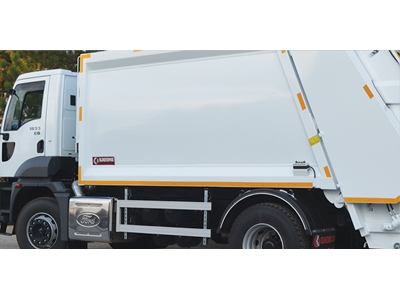 6+1 m3 Çöp Kamyonu  Hidrolik Sıkıştırmalı Çöp Aracı - 3