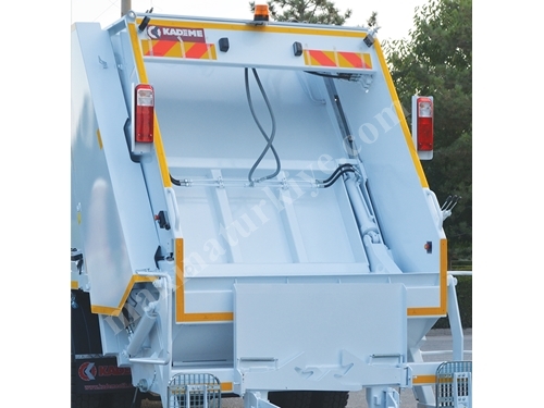 6+1 m3 Garbage Truck Hydraulic Compactor Garbage Truck
