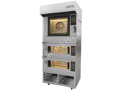 Konveksiyonel Pişirme Fırını Pastene Maket Tipi Lidya5