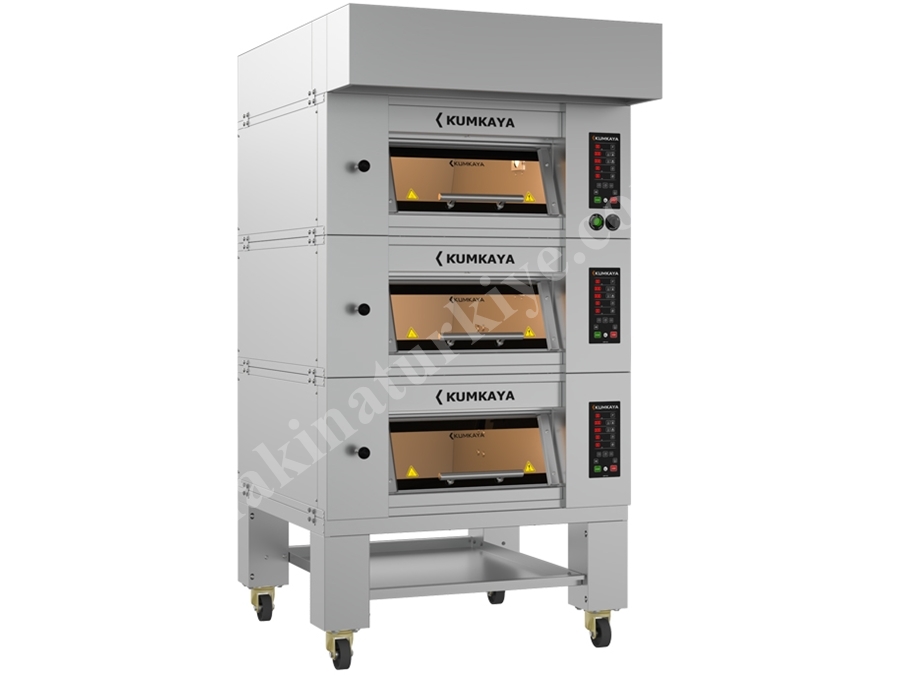 Katlı Modüler Pizza Pişirme Fırını Ef6080