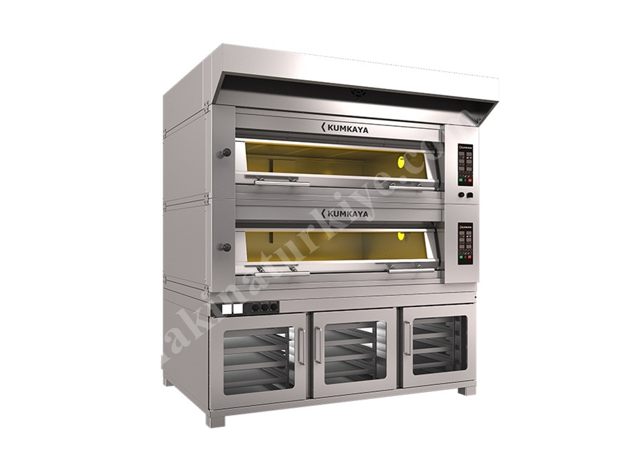 Katlı Modüler Pizza Pişirme Fırını Ef12080-3