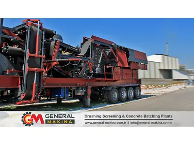 170 Ton Mobile Stone Crushing Screening Plant