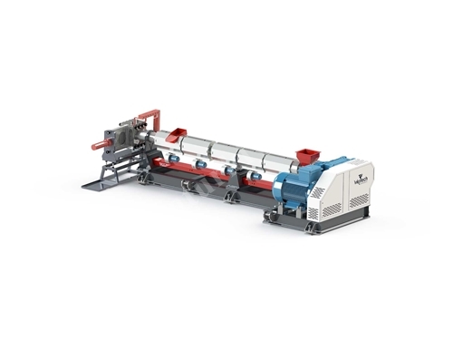 100 mm Vidalı Üst Beslemeli Granül Extruder