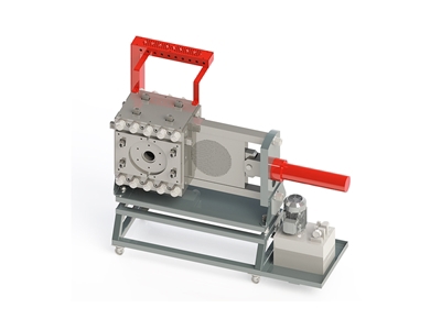 110 mm Vidalı Üst Beslemeli Granül Extruder
