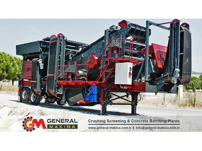 80 Ton Mobile Washing Screening Plant