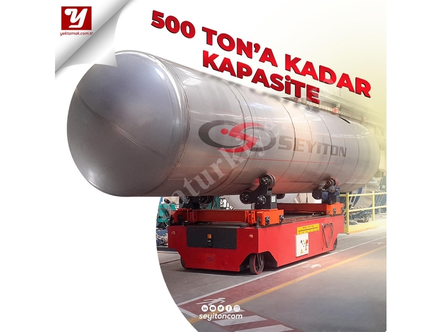 500 Ton Kapasiteli Otonom Transfer Arabası