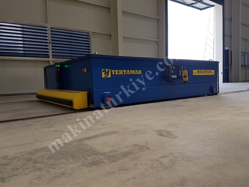 100 Ton Kapasiteli Raylı Transfer Arabası