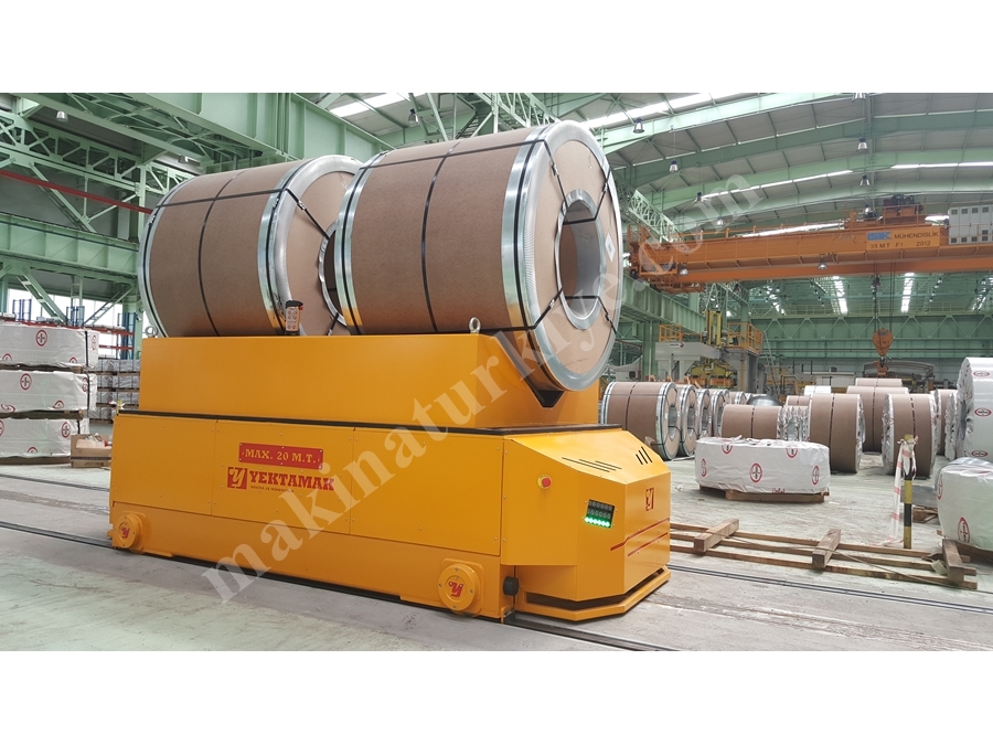 100 Ton Kapasite Raylı Transfer Arabası