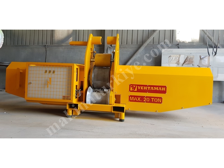 100 Ton Kapasiteli Halatlı Döndürme Sistemleri