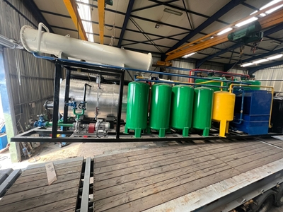 Atık Motor Yağ Geri Dönüşüm Makinesi Mobil Sistem  - 1