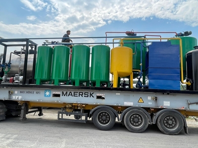 3000 lt Kapasiteli Mobil Sistem Madeni Yağ Geri Dönüşüm Makinası - 1