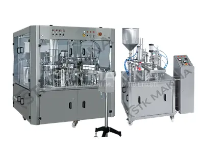 Machine de remplissage d'ayran et de yaourt S-DM002