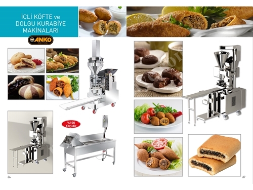 Machine à Köfte İçli de 2-200 gr 1500-7000 pièces/heure