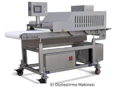 Machine de nivelage pour façonnage de viande