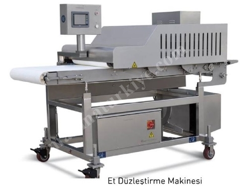 Machine de nivelage pour façonnage de viande
