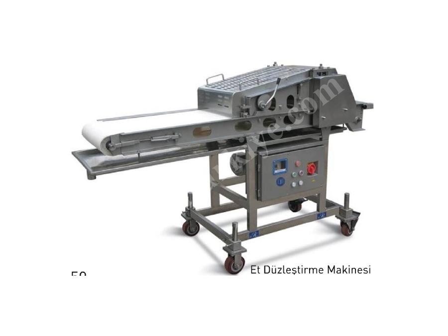 Machine de nivelage de viande en dés
