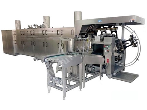 Mass Production Ice Cream Cone Machine