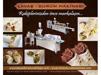 Machine à rouler les wraps de Lavaş Tortilla - 0