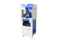 Single Semi-Automatic Shoe Sole Press with Lid and Single Tire