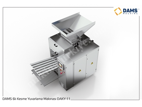 Machine de découpe et de roulage de pâte DAMS 6' (DAKY-11)