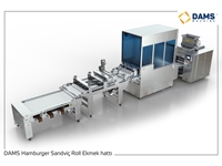 DAMS Hamburger Sandwich Roll Bread Production Line / DHSR-75 - 3