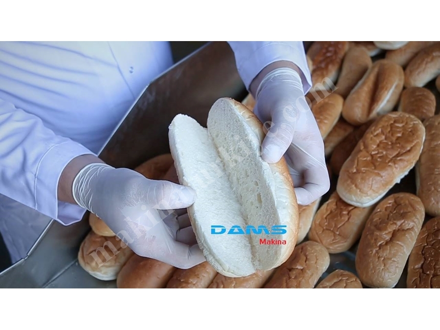 Beslemeli Tekli Ekmek Yatay Dilimleme Yarma Makinası