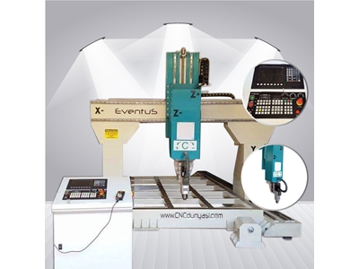 5 Eksenli Cnc Router 4000X2300cm - 0