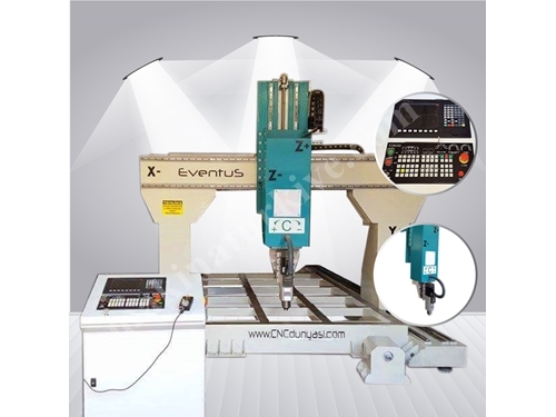 5 Eksenli Cnc Router 4000X2300cm