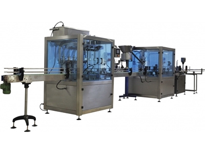 8-Nozzle / 100ml-1000ml Volumetric Filling Machine - 2