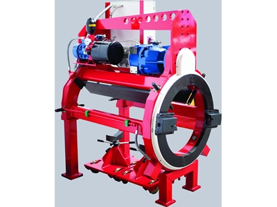Machine fixe de découpe à froid et d'ouverture d'embouts de soudage de Ø 304-609 mm - 2