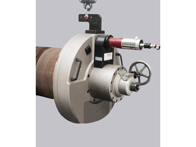 Ø 508 - 937 mm Havalı Elektrikli Boru Kaynak Ağzı Açma Makinası - 2