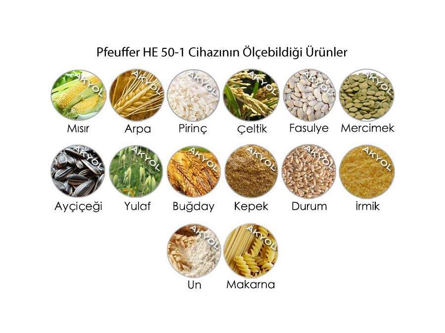 Kırmalı 14 Çeşit Tahıl Nem Ölçer