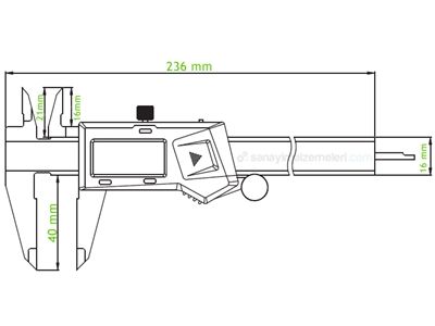 0-150 Mm Dijital Kumpas - 2