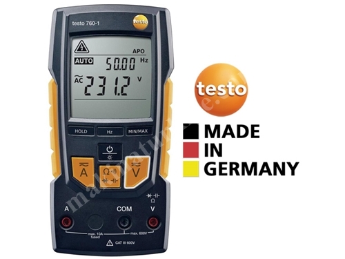 Dijital Multimetre Testo 760-1