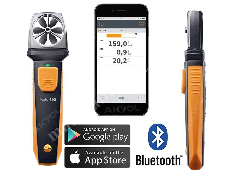 Akıllı Telefon İle Kullanılabilen Pervaneli Anemometre