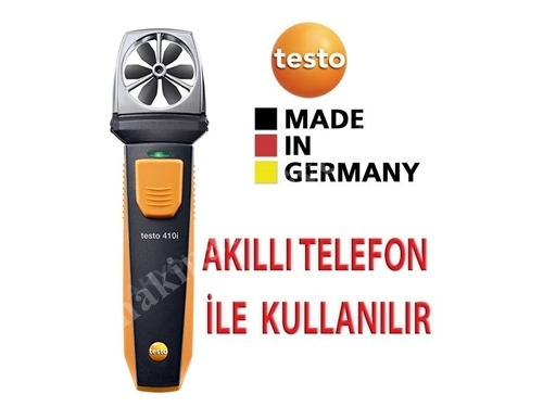 Akıllı Telefon İle Kullanılabilen Pervaneli Anemometre