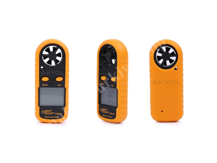 Rüzgar Hızı Ve Sıcaklık Ölçer Anemometre