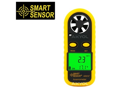 Rüzgar Hızı Ve Sıcaklık Ölçer Anemometre - 0