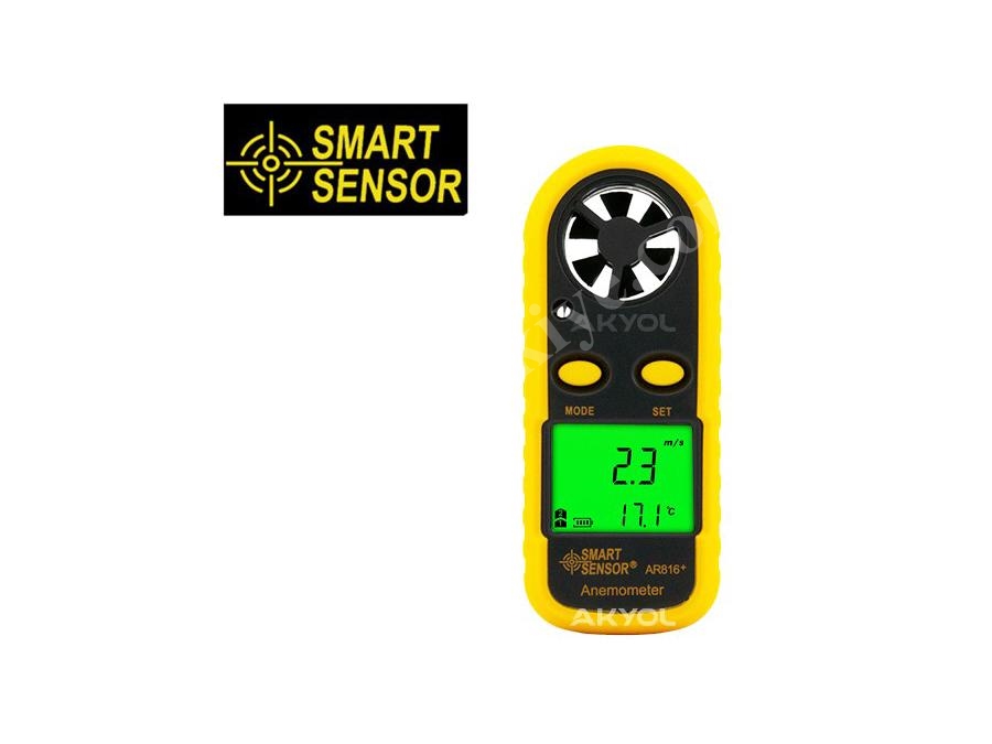Rüzgar Hızı Ve Sıcaklık Ölçer Anemometre