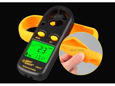 Rüzgar Hızı Ve Sıcaklık Ölçer Anemometre - 2