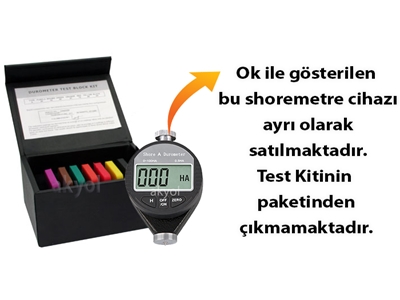Shore A Sertlik Ölçer Test Kiti - 1