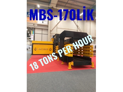 MBS-170 Lik 115x125 Tam Otomatik 
Atık Kağıt Balyalama Pres Makinası - 1