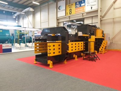 MBS-170 Lik 115x125 Tam Otomatik 
Atık Kağıt Balyalama Pres Makinası - 9