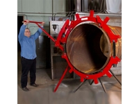 Machine de découpe de tuyaux rotatifs de 18 à 20 pouces - 1