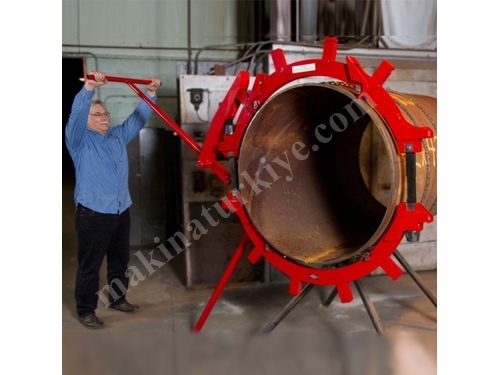 Machine de découpe de tuyaux rotatifs de 28 à 34 pouces
