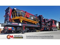 250 Ton Mobile Stone Crushing Screening Plant - 0