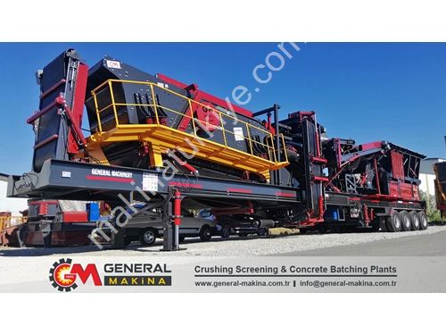 250 Ton Mobile Stone Crushing Screening Plant