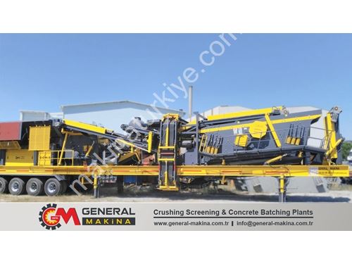 250 Ton Mobile Stone Crushing Screening Plant