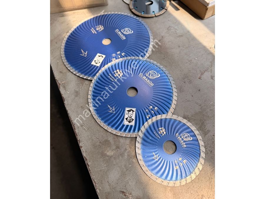 Beton Kuru Kesim Testeresi - Sprial Beton Kesici Disk - Beton Sulu Kesim Testeresi