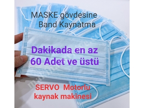Cerrahi Maske Makinası 75 adet / dakika